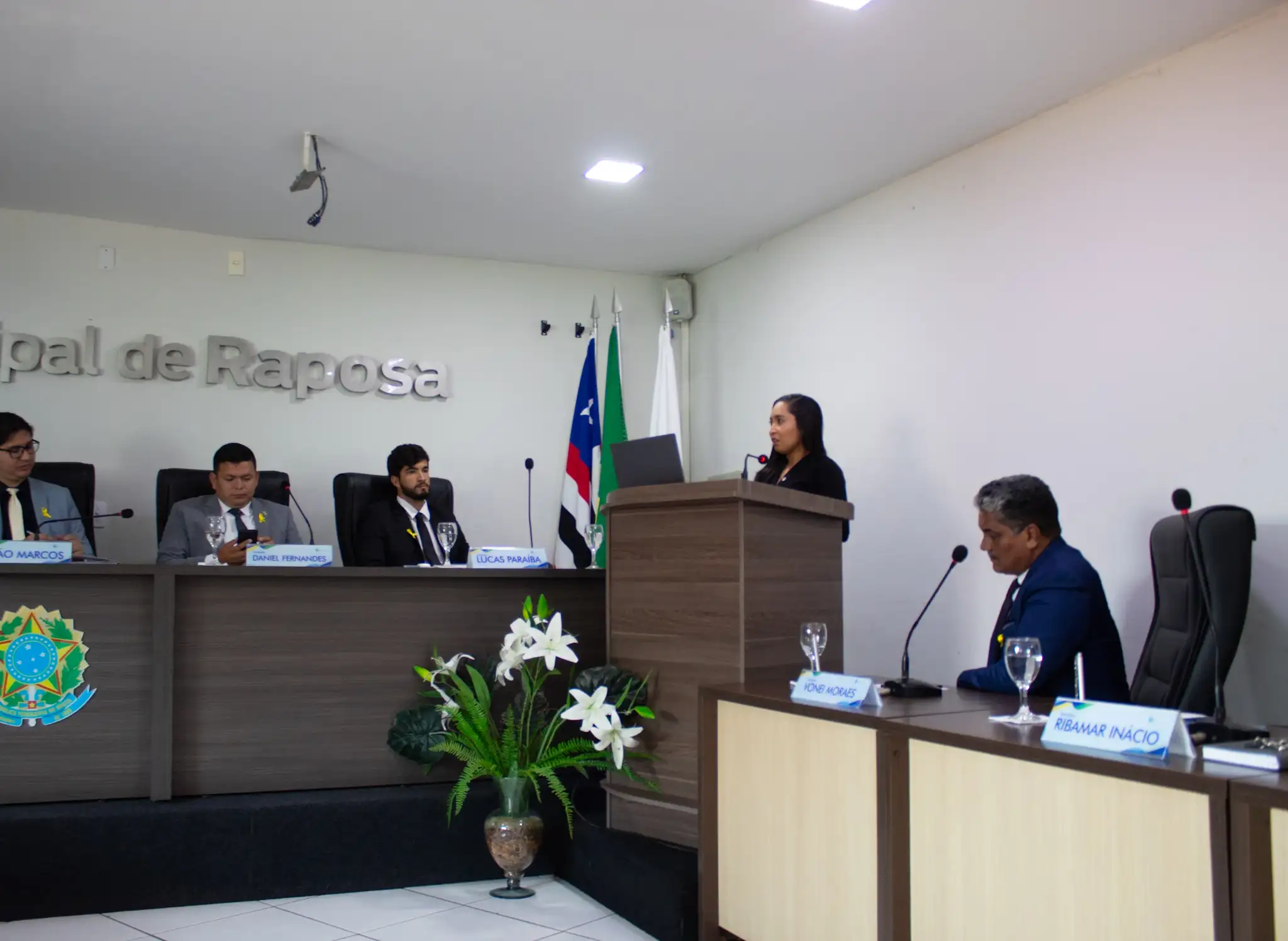 Foto 2 – Câmara Municipal aprova projetos durante XX Sessão Ordinária